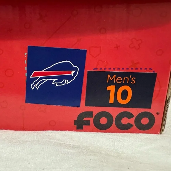 Men’s NFL Buffalo Bills Sneakers/Boat Shoes - Picture 8 of 8